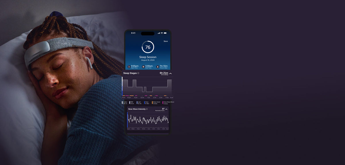 Muse S Athena | Muse™ EEG-Powered Meditation & Sleep Headband